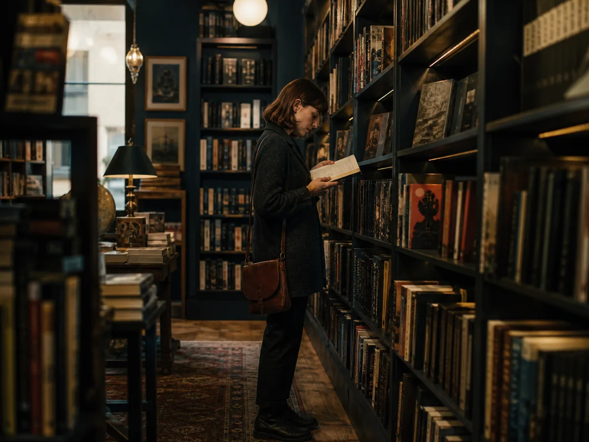 Rayon polar et science-fiction de la librairie